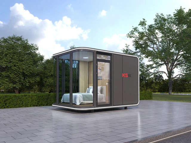 K5 Apple Cabin - design and interior view 2