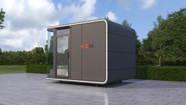 Compact Glamping Pod with a Private Bathroom — K5 exterior design