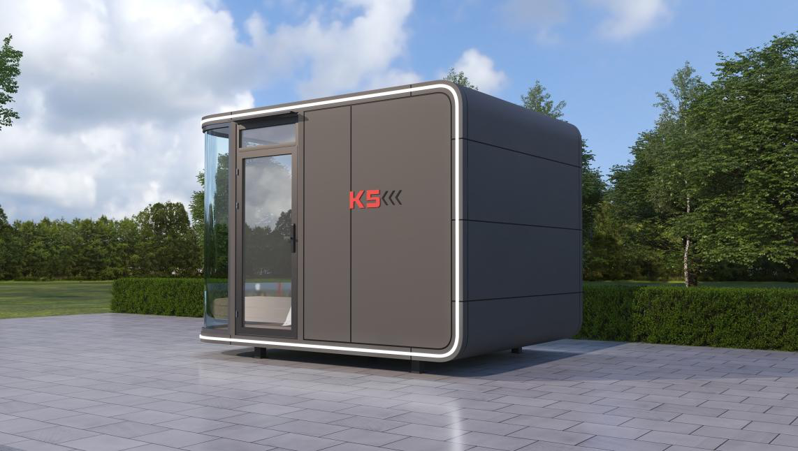 Compact Glamping Pod with a Private Bathroom — K5 exterior design