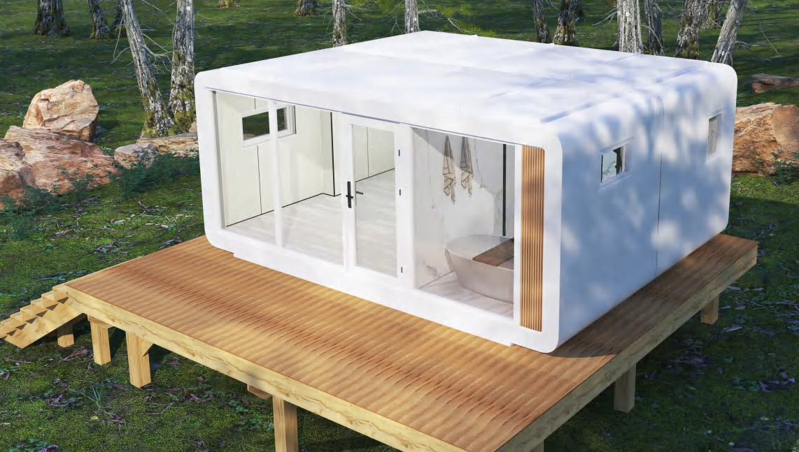 One-Bedroom Cabin with a Separate Lounge — A6s Connected exterior design