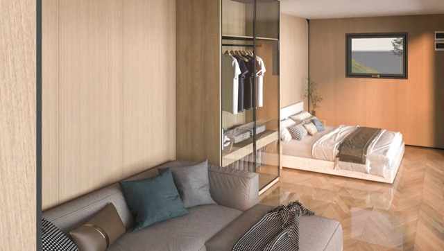A9 Apple Cabin - design and interior view 11