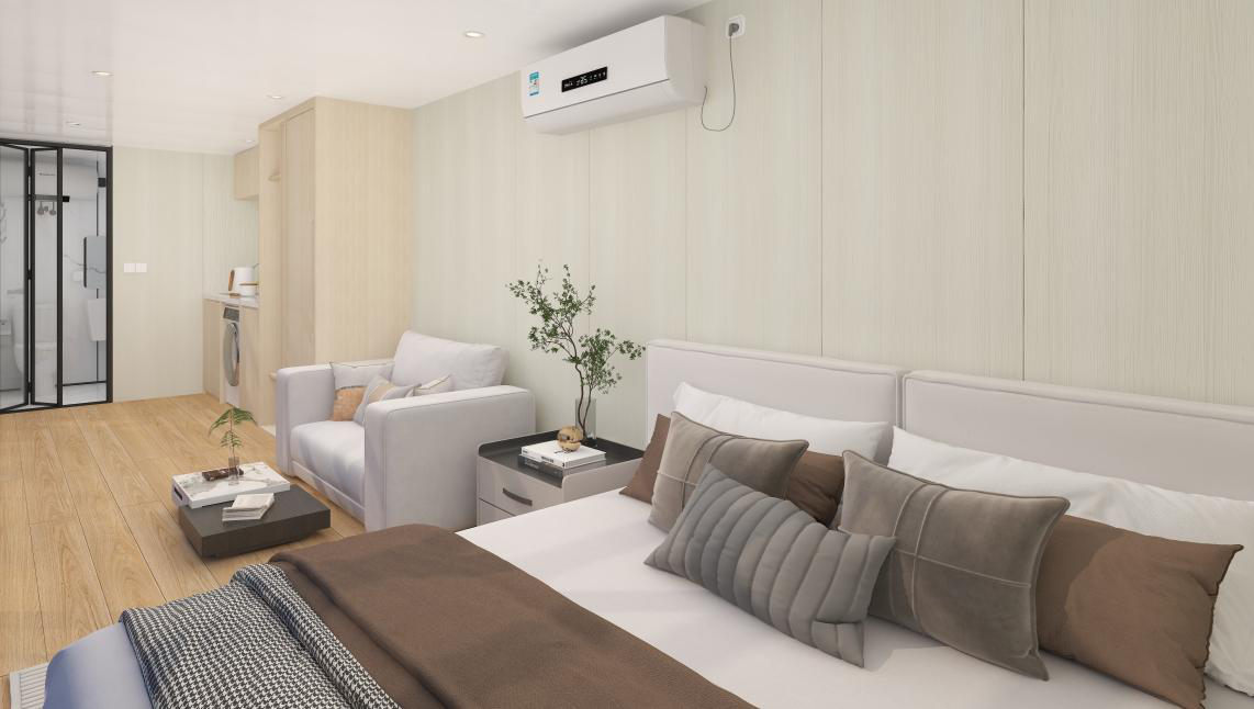 A9s interior view for furniture and finish planning