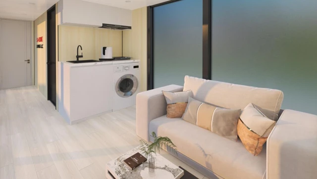 A12s Connected Apple Cabin - design and interior view 11