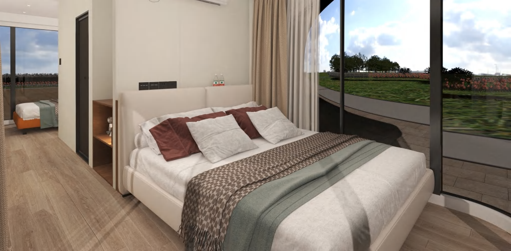 N5 interior view for furniture and finish planning