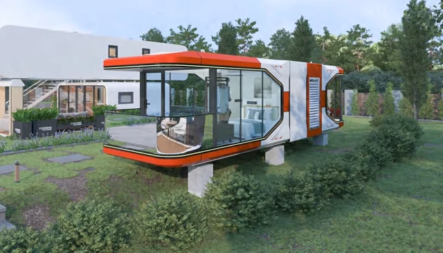 N7 Space Capsule - design and interior view 8
