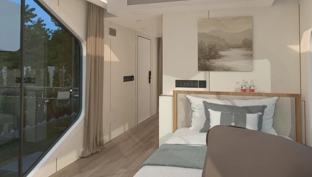 N7 Space Capsule - design and interior view 10