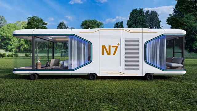 N7+ Space Capsule - design and interior view 7