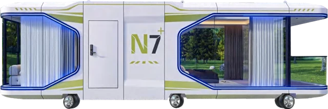 N7+ Space Capsule - design and interior view 9