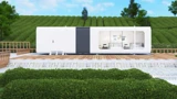 Twin-Bed Capsule Cabin for Flexible Guest Stays — L7 exterior design