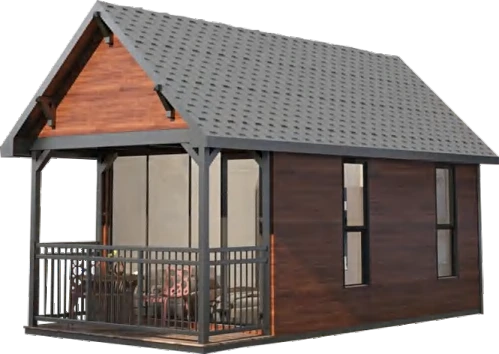 M3 Triangular House - design and interior view 8