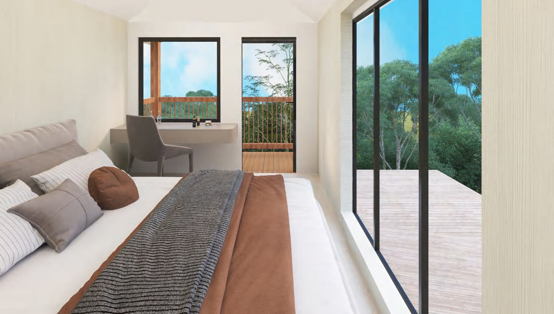 M3 interior view for furniture and finish planning