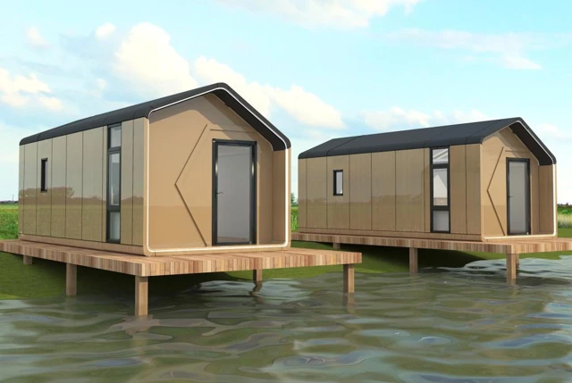X5 Triangular House - design and interior view 9