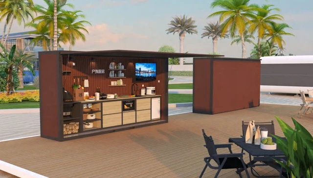 Outdoor Kitchen exterior design