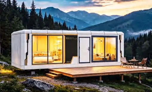 MH7-31 Modular House - design and interior view 3
