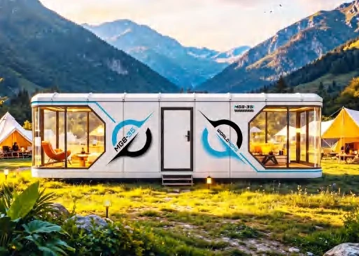 MG8-35 Modular House - design and interior view 3
