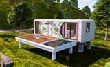 MG3-40B Modular House - design and interior view 2